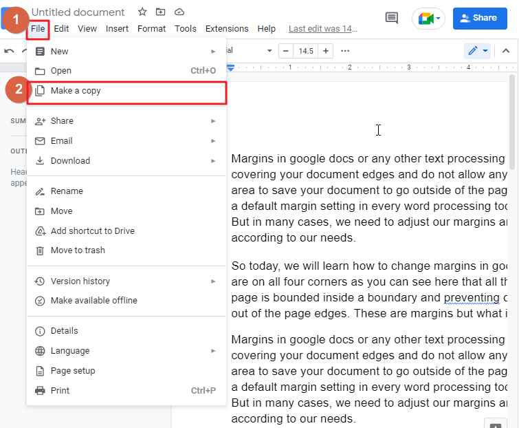 How to Change Margins in Google Docs 19