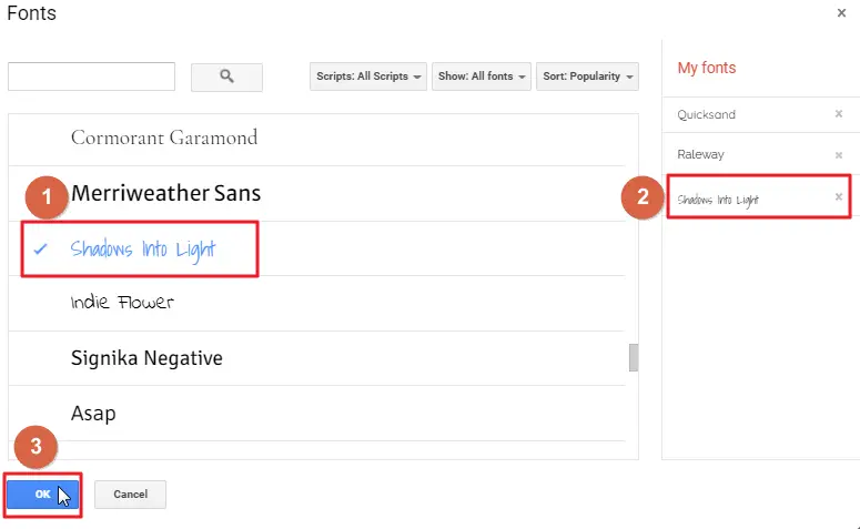 How to Add Font to Google Slides 6