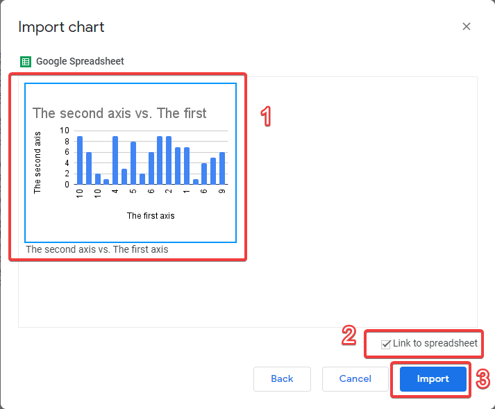 How to add a graph on google docs 10