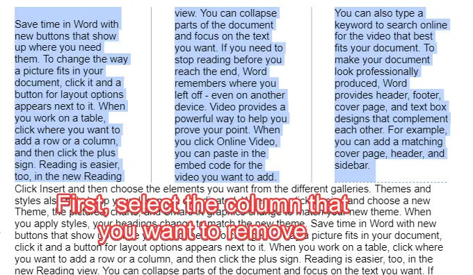 How to add columns in google docs 6