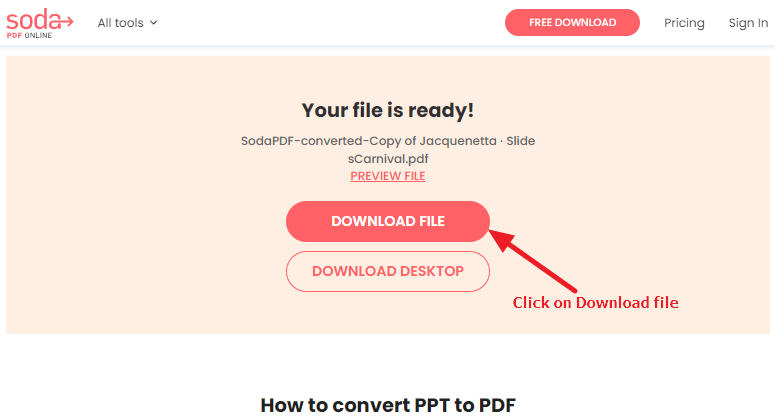 How to convert google slides into pdf 17