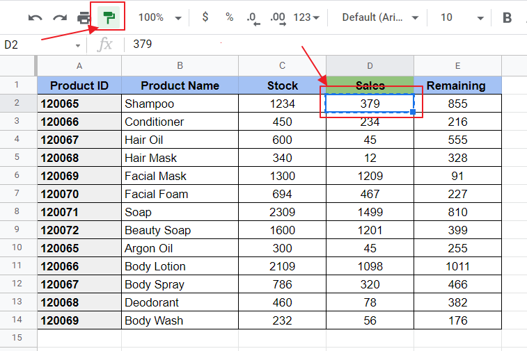 How to copy conditional formatting in google sheets 10