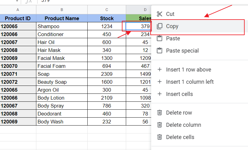 How to copy conditional formatting in google sheets 3