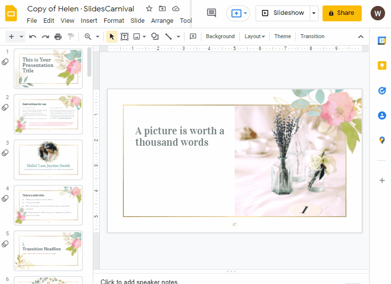 How to delete a text box in google slides 2