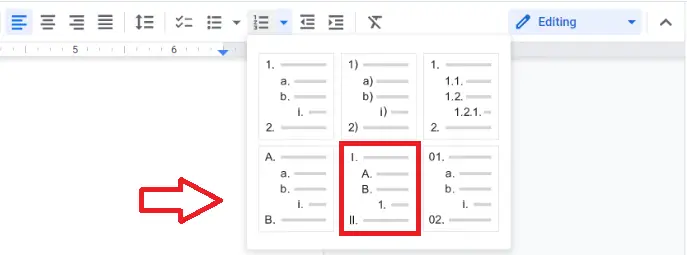How to do roman numerals in google docs 8
