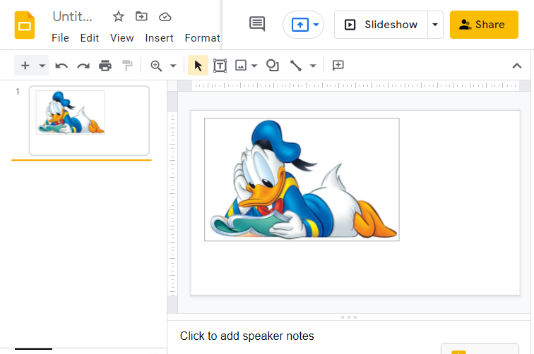 How to flip an image in google slides 2