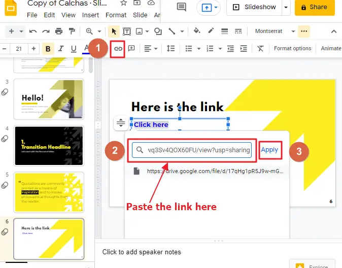 How to insert a pdf into google slides 16