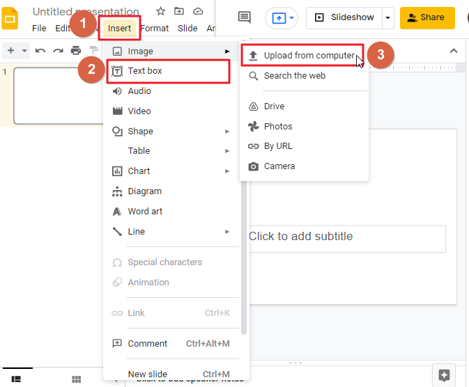 How to insert a pdf into google slides 9