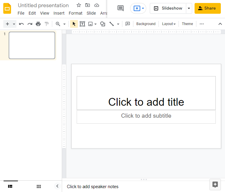 How to lock an image in google slides 1
