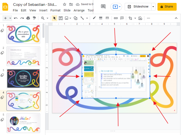 How to put a gif in google slides 15