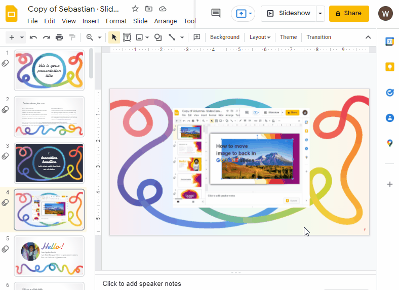 How to put a gif in google slides 2