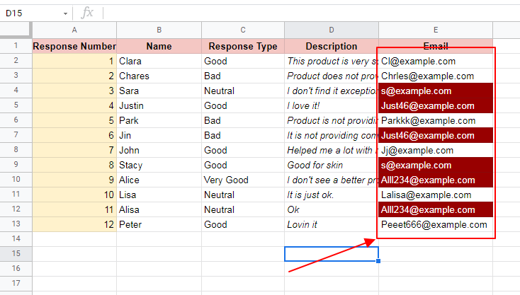 How to use conditional formatting duplicates google sheets 11