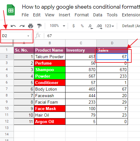 How to use google sheets conditional formatting based on another column 19