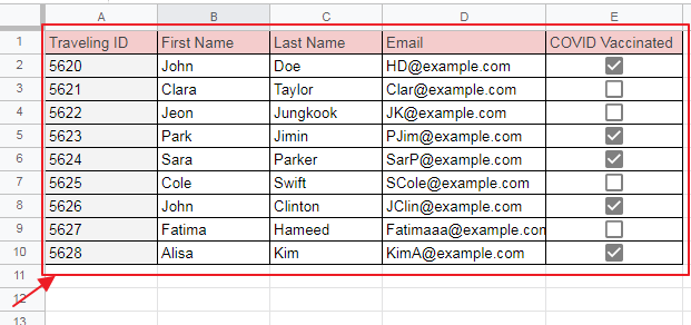 conditional formatting if box is checked google sheets 1