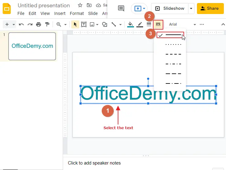 how to add a border to text in google slides 7