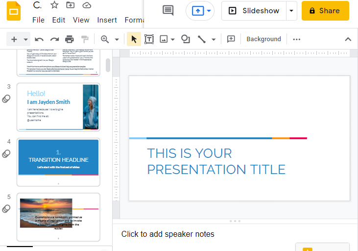 how to bring an image forward in google slides 1