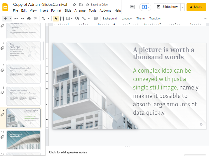 how to change color of text on google slides 8