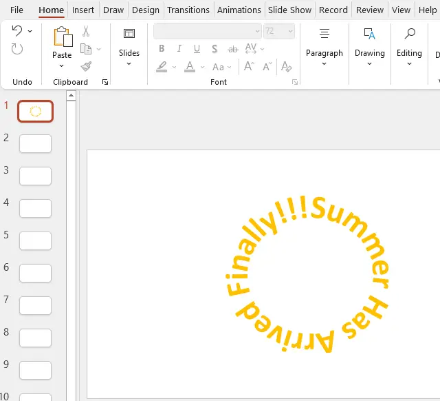 how to curve text on google slides 15