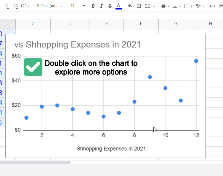 how to find slope on google sheets b.3