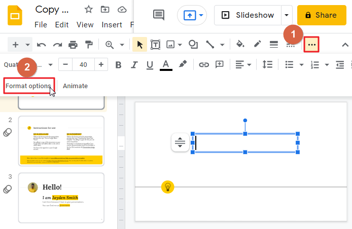 how to rotate text in google slides 13