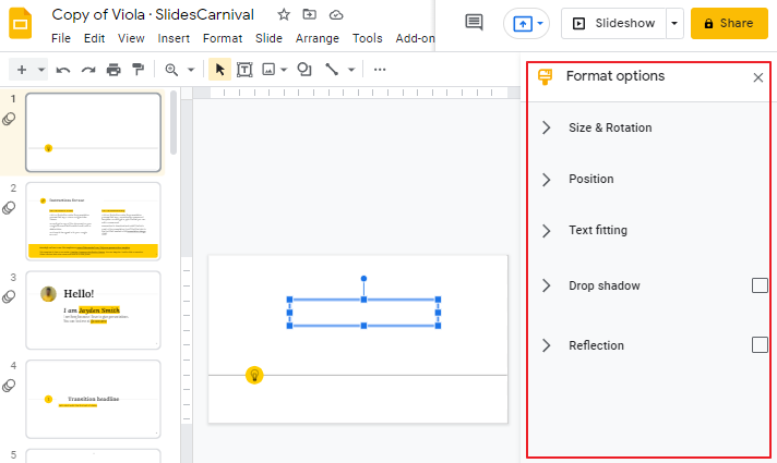 how to rotate text in google slides 14