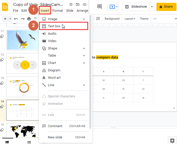 how to rotate text in google slides 8