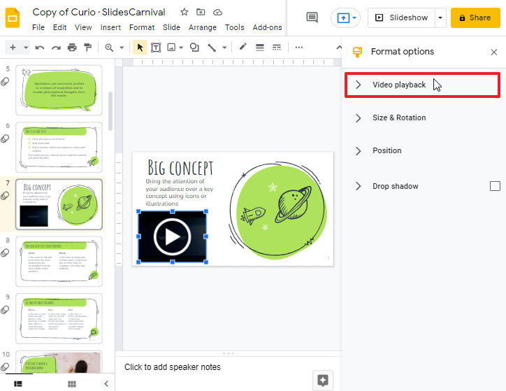 How to add audio to google slides 23