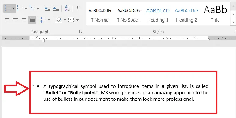 How to change the Colour and Size of the bullets in MS Word png 5
