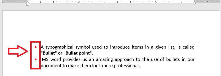 How to change the Colour and Size of the bullets in MS Word png 8