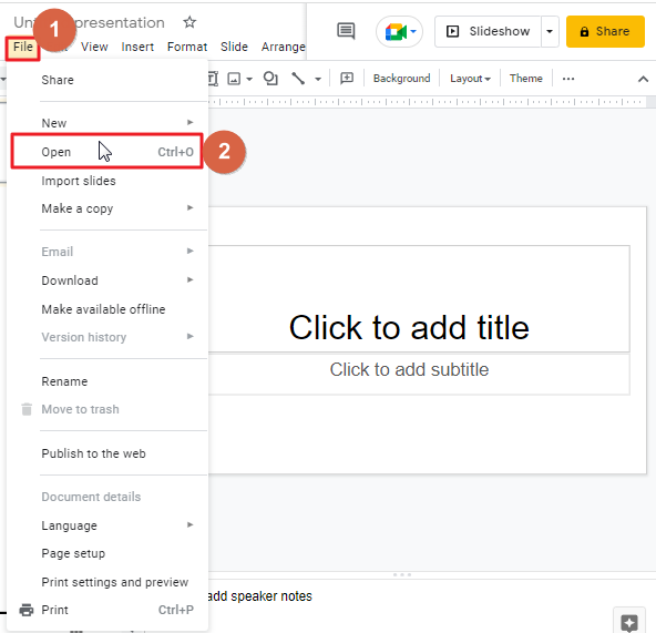 How to convert PowerPoint to google slides 11