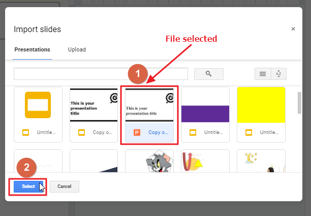 How to convert PowerPoint to google slides 22