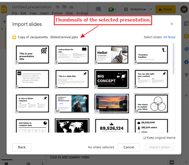 How to convert PowerPoint to google slides 23