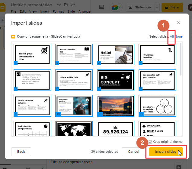 How to convert PowerPoint to google slides 24