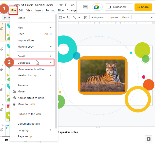How to convert PowerPoint to google slides 27