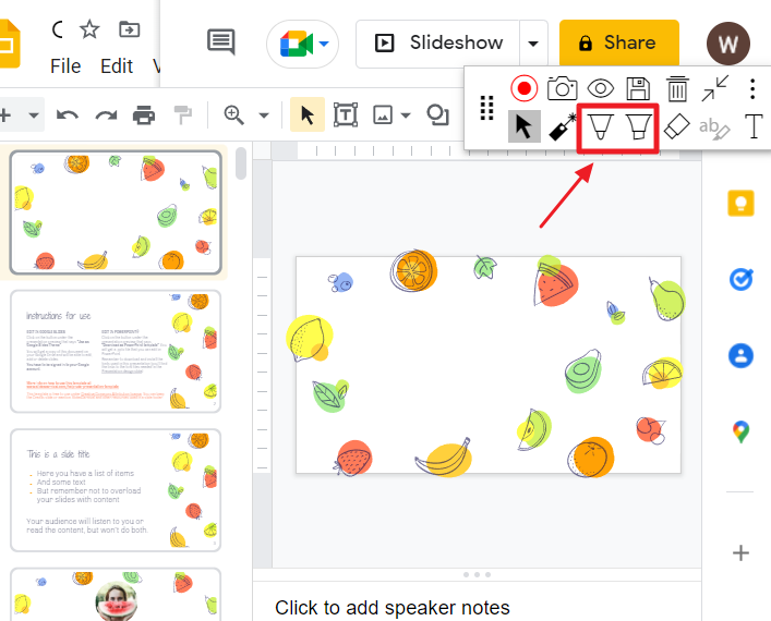 How to draw on google slides 14