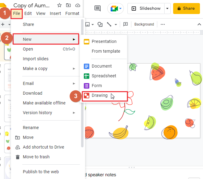 How to draw on google slides 21