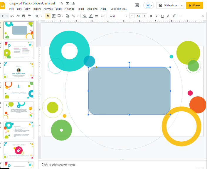 How to frame an image in google slides 11