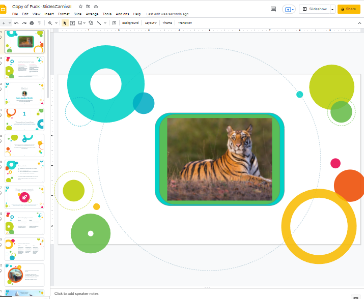 How to frame an image in google slides 18