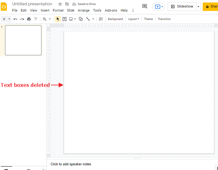 How to make a poster in google slides 5