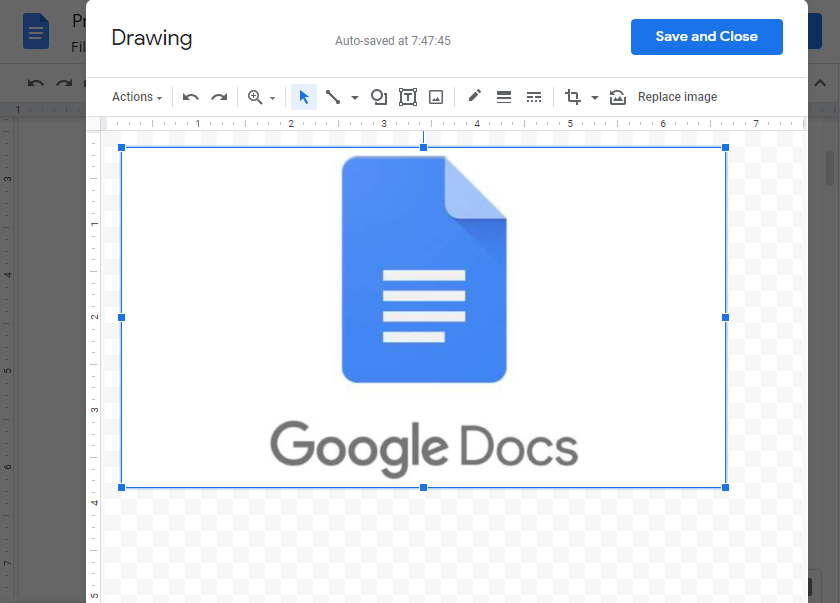 How to mirror an image in google docs 6