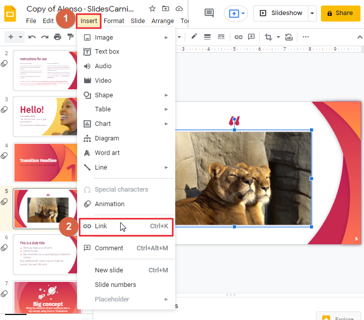 How to put a video in google slides 29