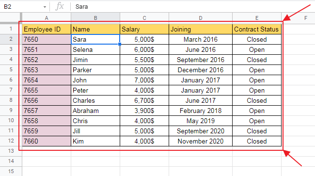 What is conditional formatting google sheets 19
