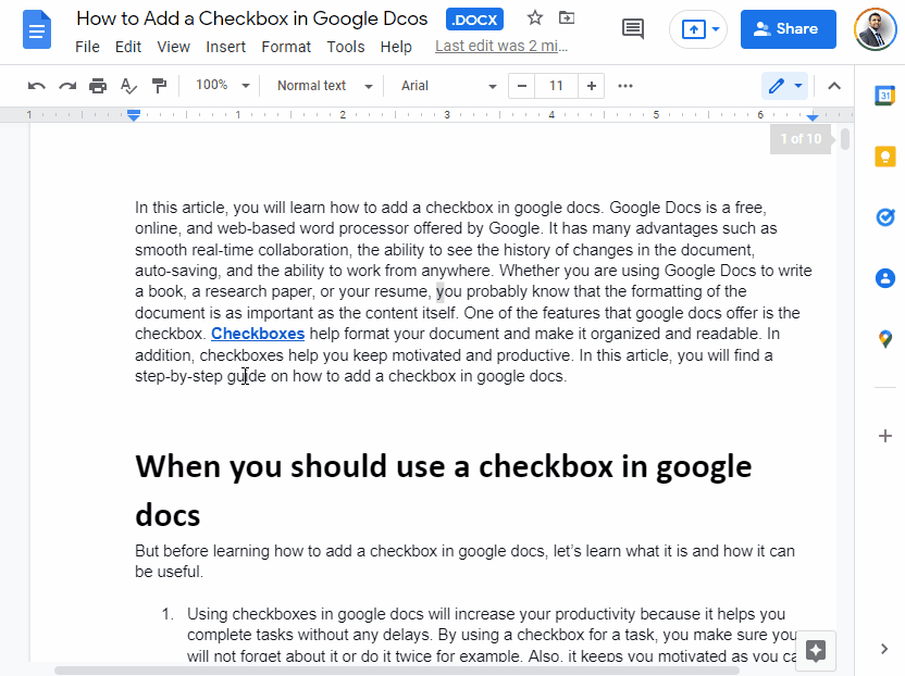 how to add a hyperlink in google docs 4
