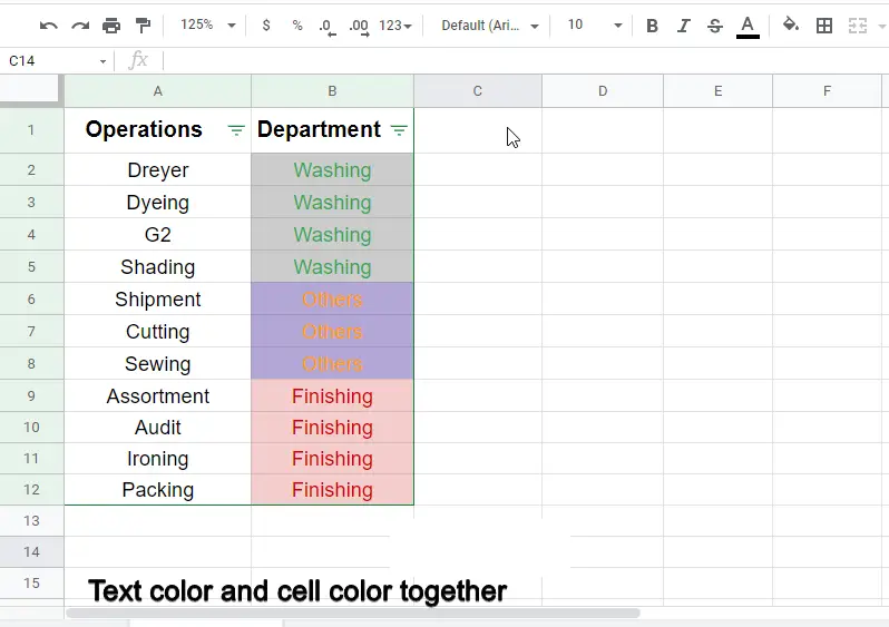 how to sort by color google sheets (cell color) 5.4