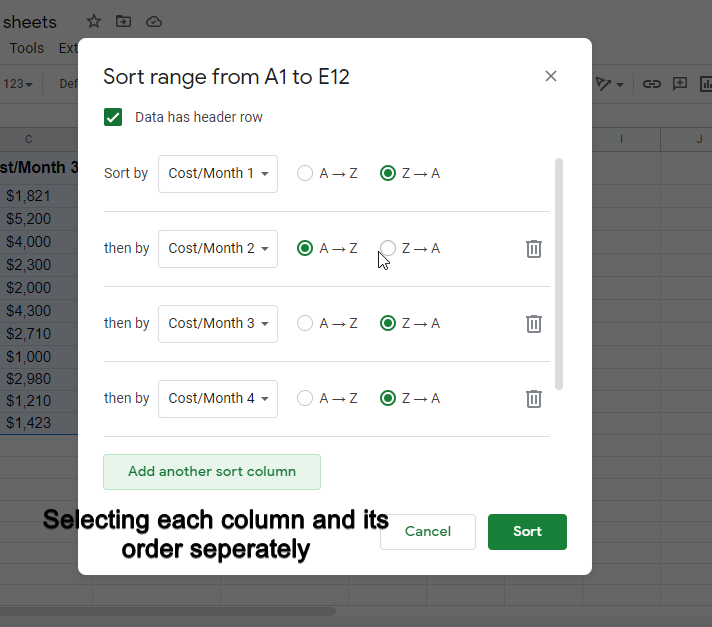 how to sort by number in google sheets 5.3