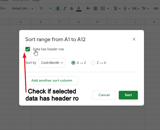 how to sort by number in google sheets 5