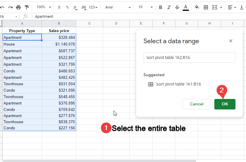 how to sort pivot table in google sheets 3.1