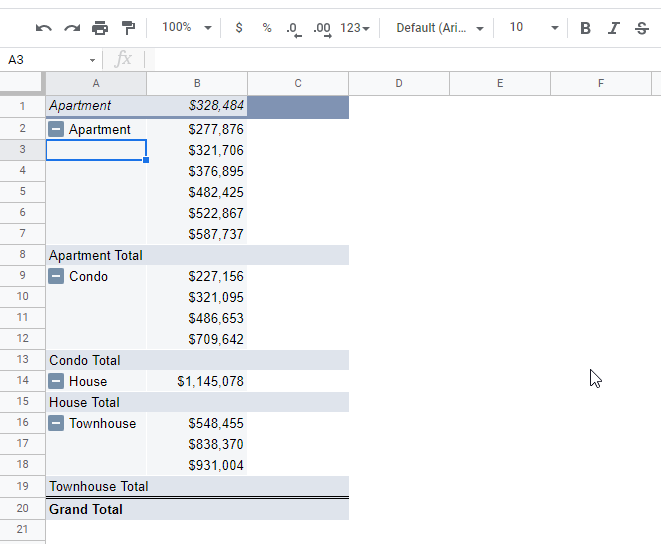 how to sort pivot table in google sheets 6.2