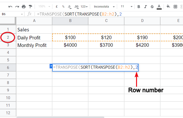 how to sort rows in google sheets 3.3
