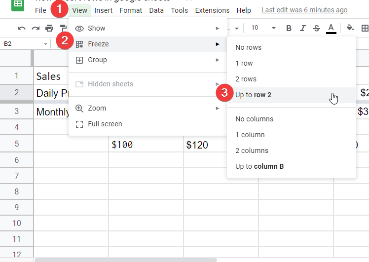 how to sort rows in google sheets b